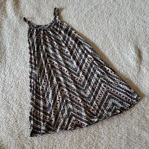 Chevron Pattern Racer Back Tank By JW GIRL